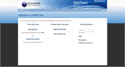 Desktop Screenshot of bbwebtrack.com